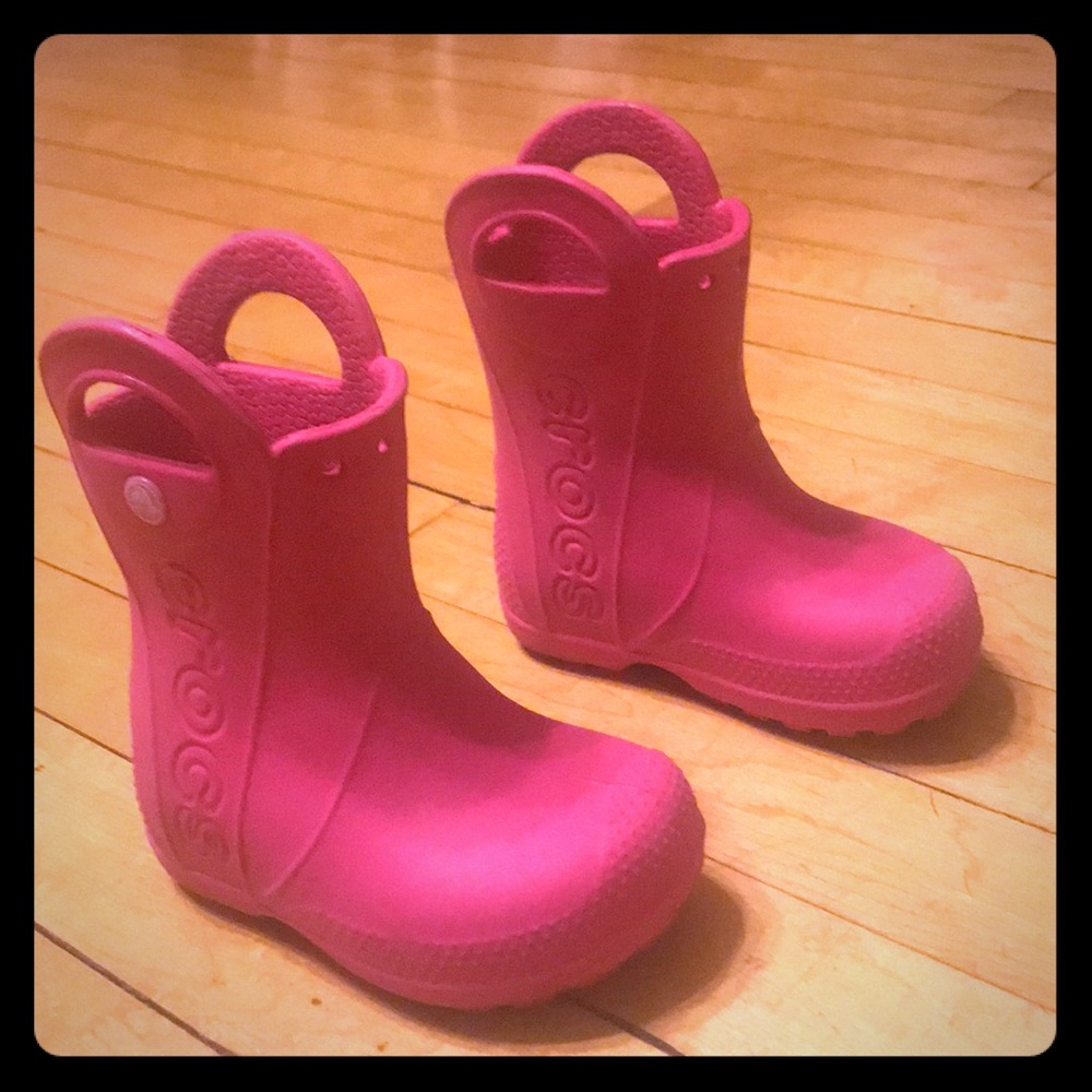 Kids crocs boots size 6